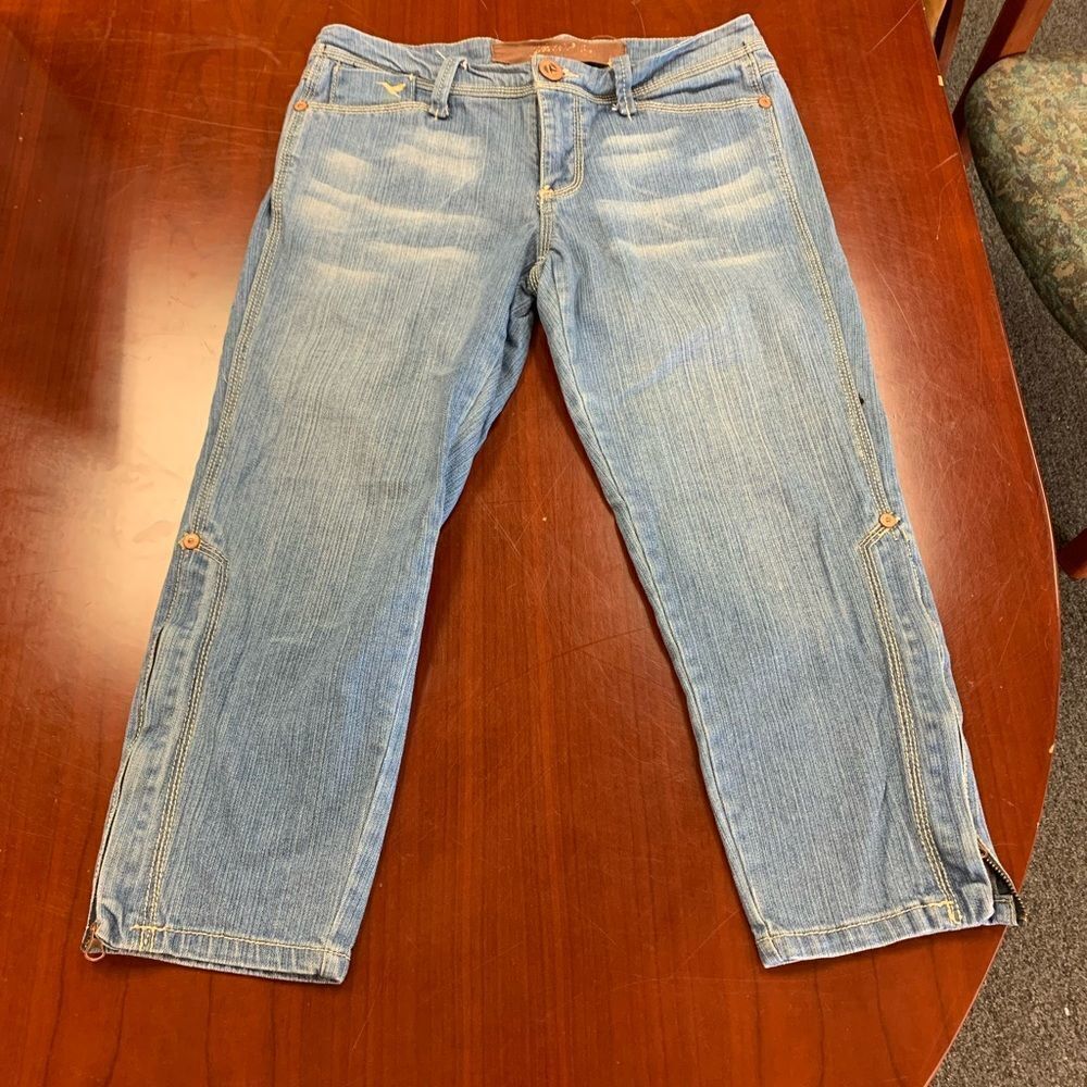Against the Grain Denim Capri Peddle Pusher Jeans